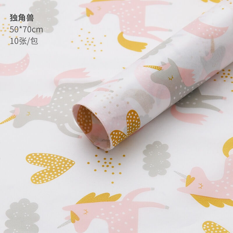 Tissue Wrapping Paper, 19.7 × 27.6 Inch