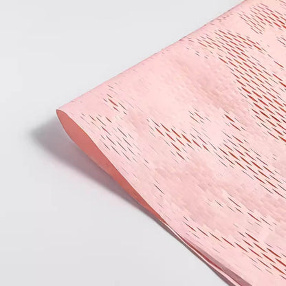 Papier d'emballage rose 