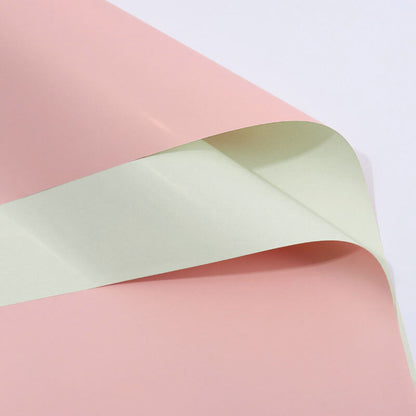 Colored Korean Wrapping Paper for Bouquets, 23x23 Inch, 20 Sheets