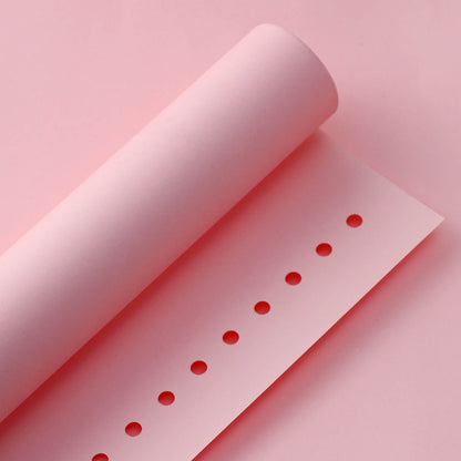 Boîte à fleurs ronde en velours 