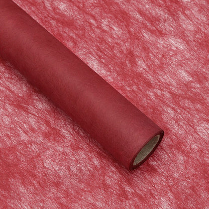 Caja de flores redonda de terciopelo 