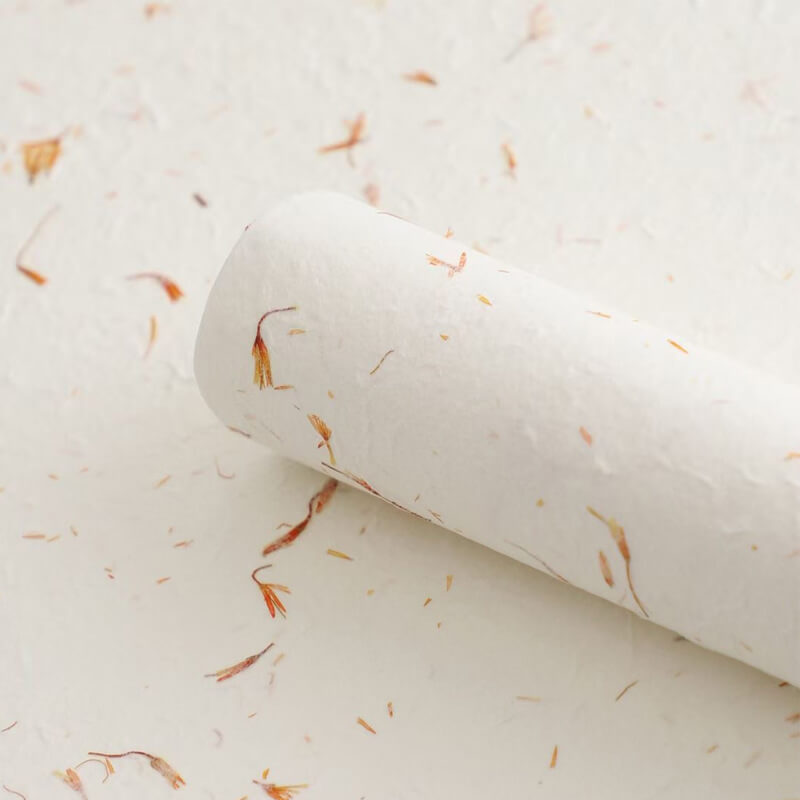 Hemp Fiber Paper, 19.7 × 27.6 Inch, 5 Sheets