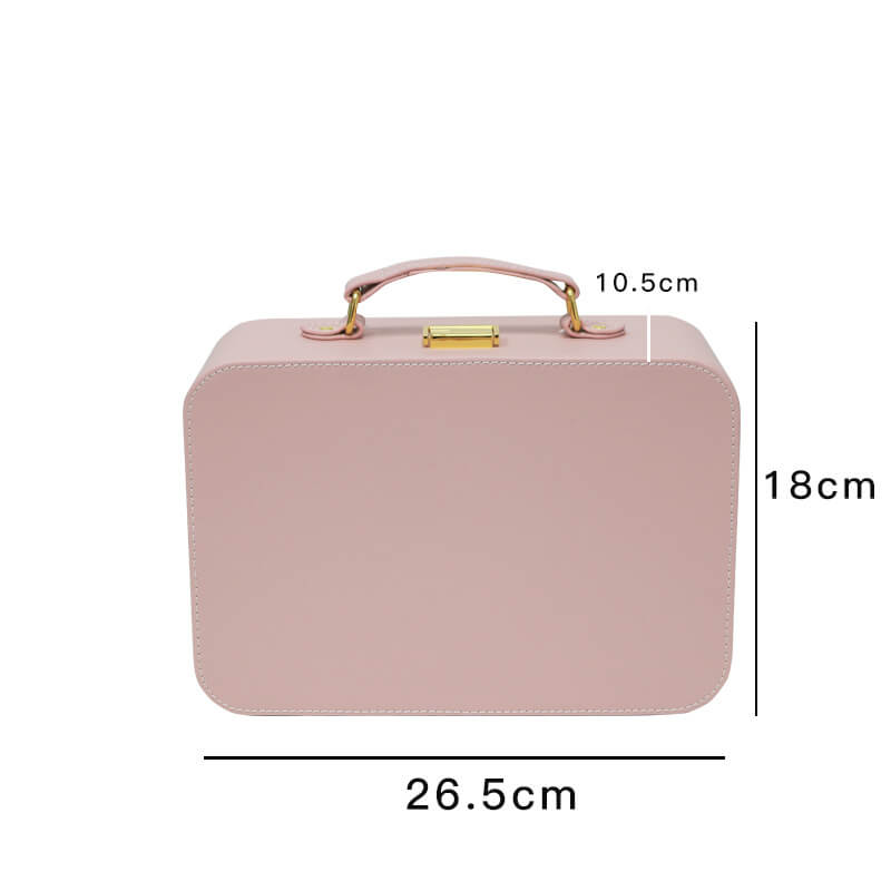 Caja de flores redonda de terciopelo 