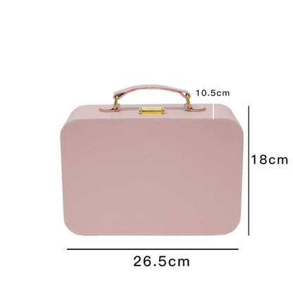 Caja de flores redonda de terciopelo 