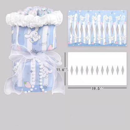 Cartoon Flower Packaging Bag