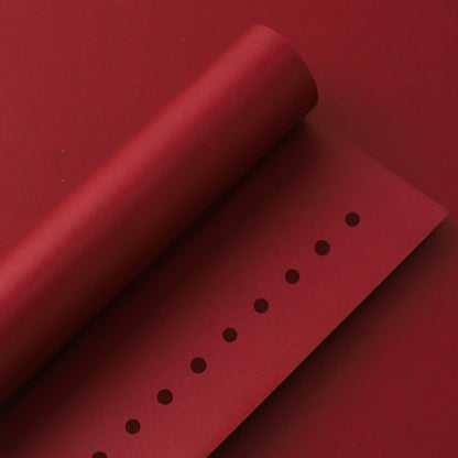 Boîte à fleurs ronde en velours 