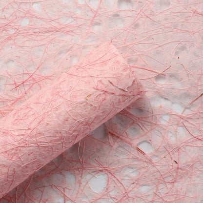 Boîte à fleurs ronde en velours 