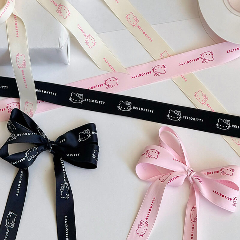 Hello Kitty Decorative Ribbon, 2 cm × 10 Yards