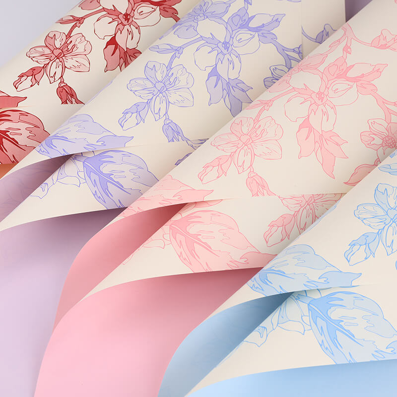 Floral Print Floristry Tissue Paper