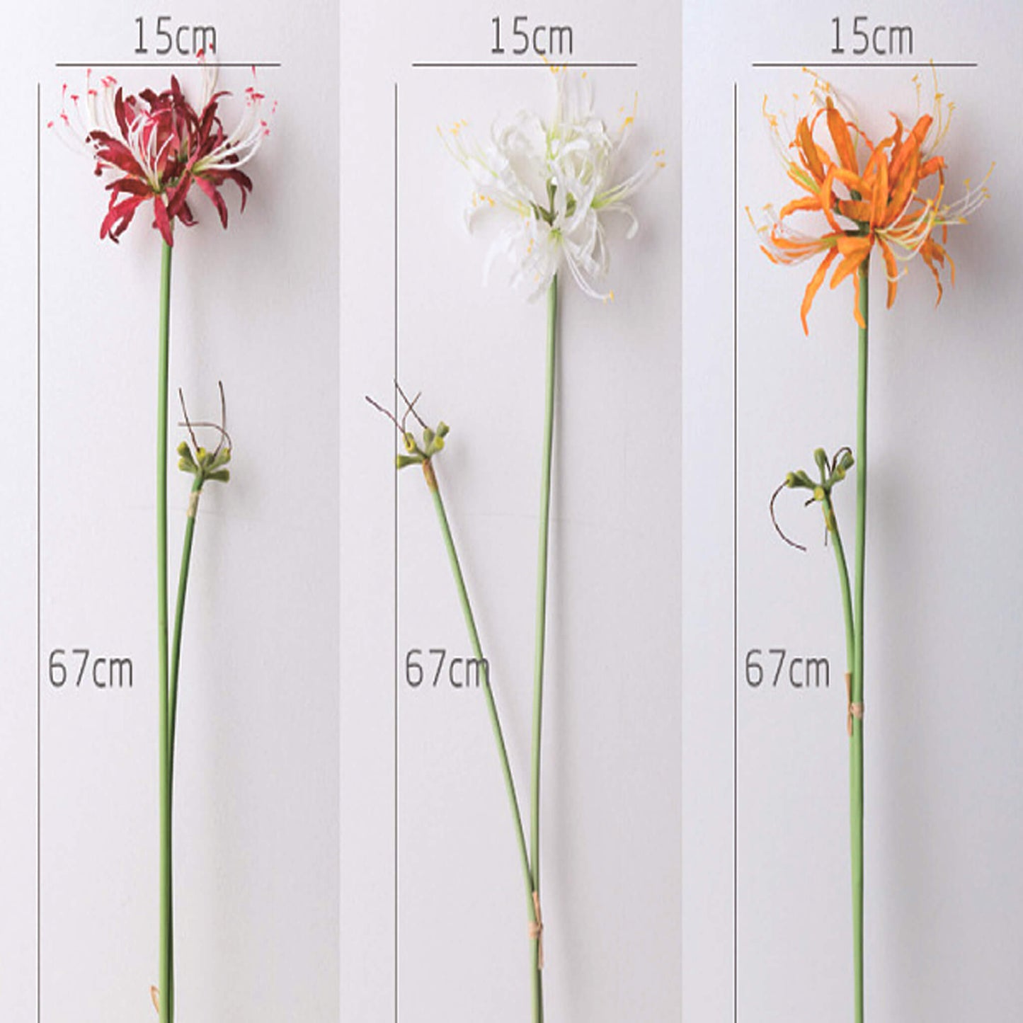 Artificial Single Stem Lycoris Radiata