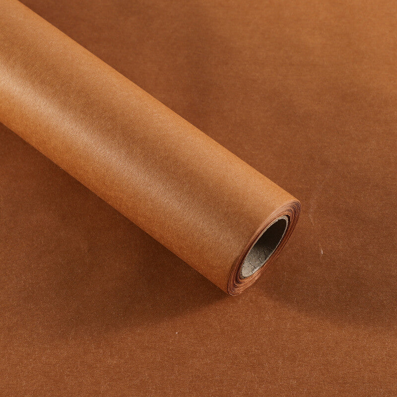 Caja de flores redonda de terciopelo 