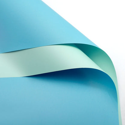 Colored Korean Wrapping Paper for Bouquets, 23x23 Inch, 20 Sheets