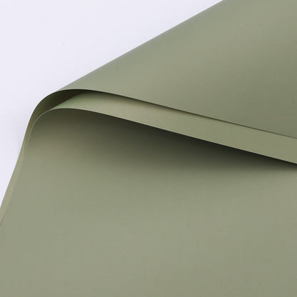Solid-colored Matte Florist Paper, 23 x 23 Inch