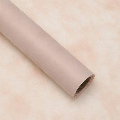 Caja de flores redonda de terciopelo 