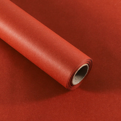 Boîte à fleurs ronde en velours 