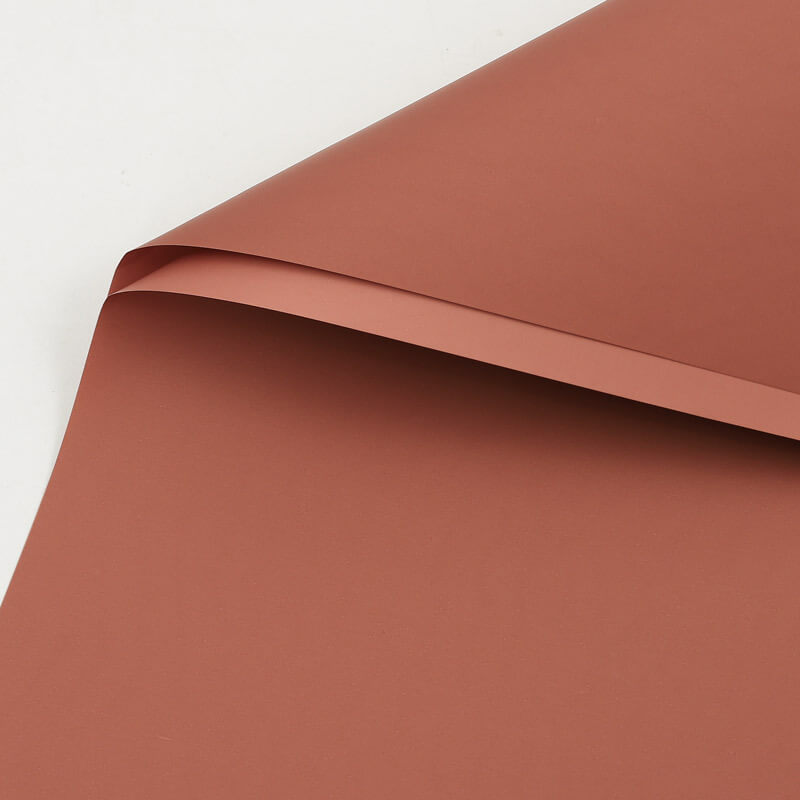 Solid-colored Matte Florist Paper, 23 x 23 Inch