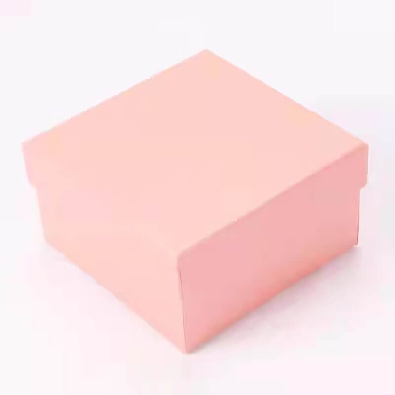 Caja de flores redonda de terciopelo 