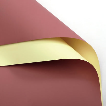 Colored Korean Wrapping Paper for Bouquets, 23x23 Inch, 20 Sheets