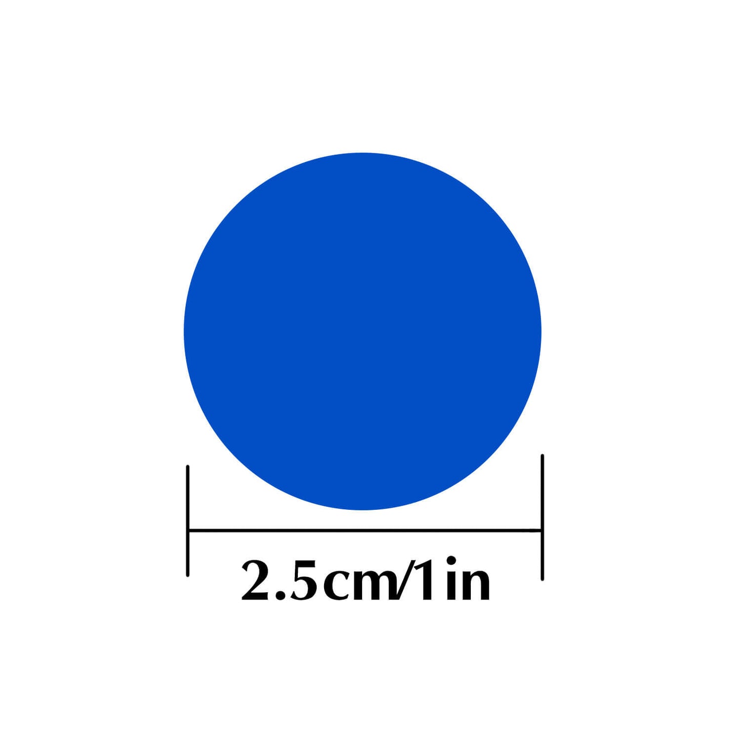 Color Dot Label Sticker