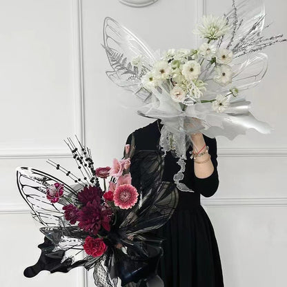 Papier cadeau en forme de papillon, paquet de 20 feuilles