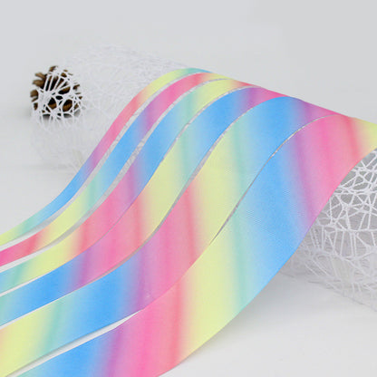 Rainbow Satin Ribbon