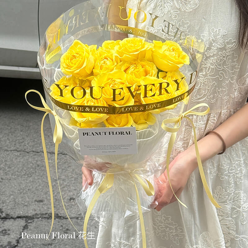 Clear Cellophane Paper for Flowers