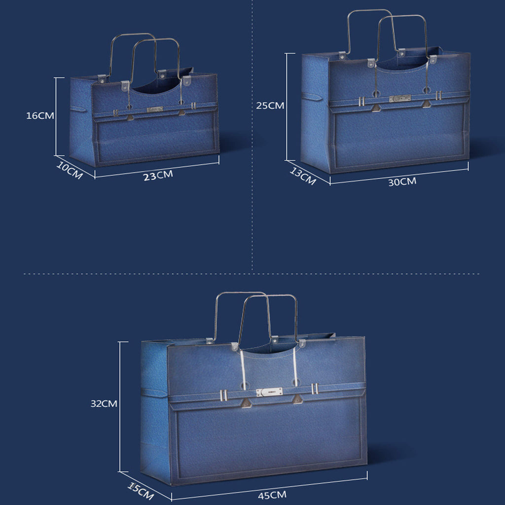 Paper Bags For Gift Cloth Bouquet Packaging with Handle