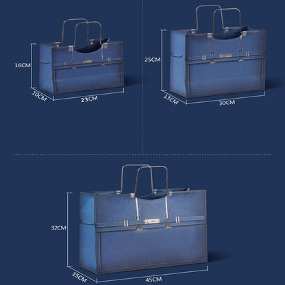 Paper Bags For Gift Cloth Bouquet Packaging with Handle