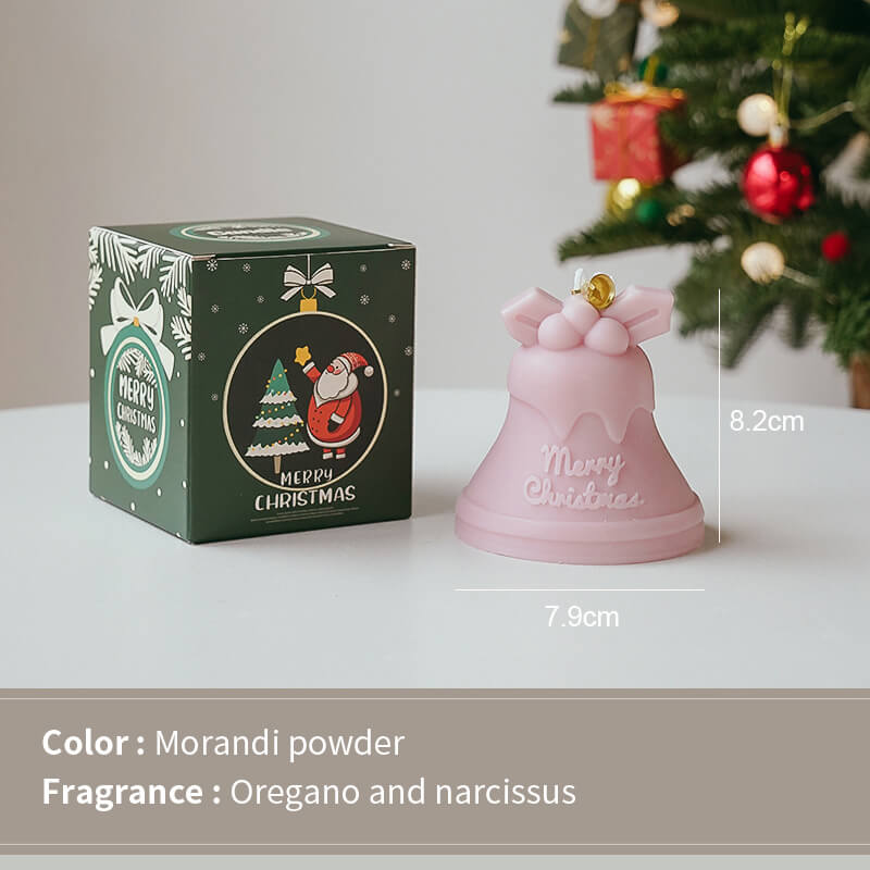 Bougies de Noël à clochettes