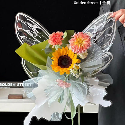 Papier cadeau en forme de papillon, paquet de 20 feuilles