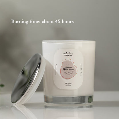 Vela perfumada aromática, hecha a mano, sin humo