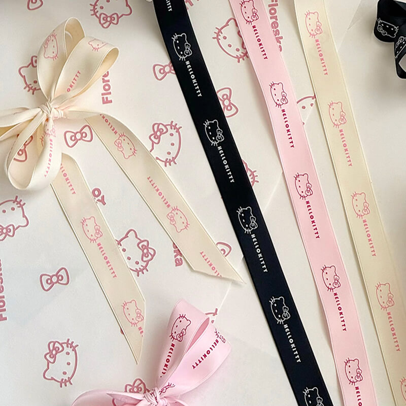 Hello Kitty Decorative Ribbon, 2 cm × 10 Yards