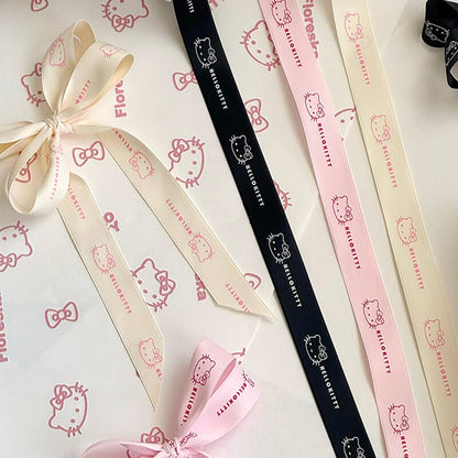 Hello Kitty Decorative Ribbon, 2 cm × 10 Yards