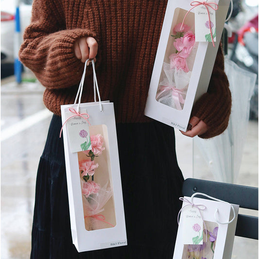 Single Flower Paper Bags, 10pcs