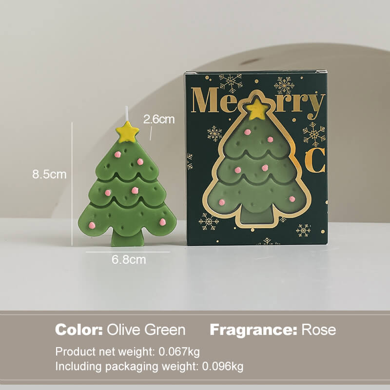 Christmas Tree Shape Scented Candle