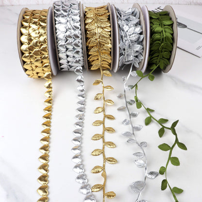 Ruban de flocon de neige transparent de Noël