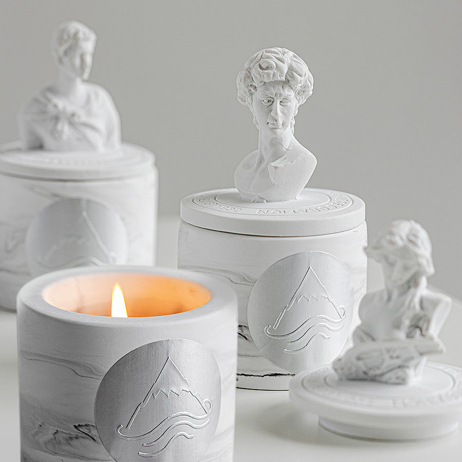 Meditation Plaster Scented Candle