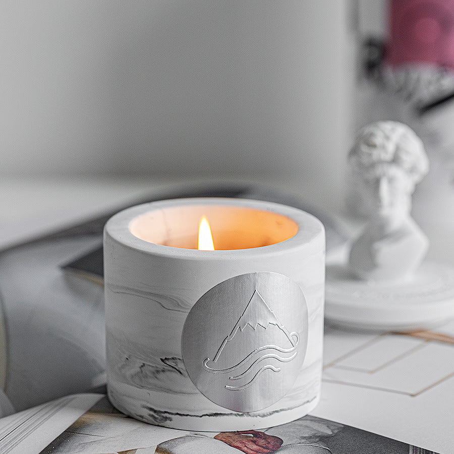 Meditation Plaster Scented Candle