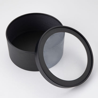 Window Flower Round Box