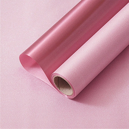 Bouquet Wrapping Paper, Silk Texture Silver Flash