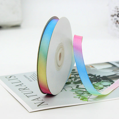 Rainbow Satin Ribbon