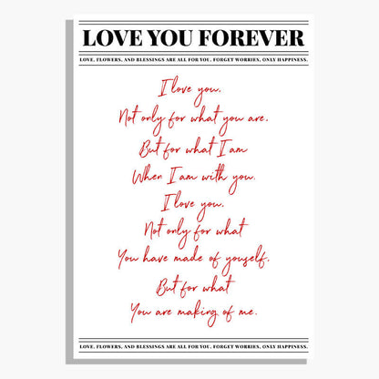 Flower Paper Wrap For Valentine's Day