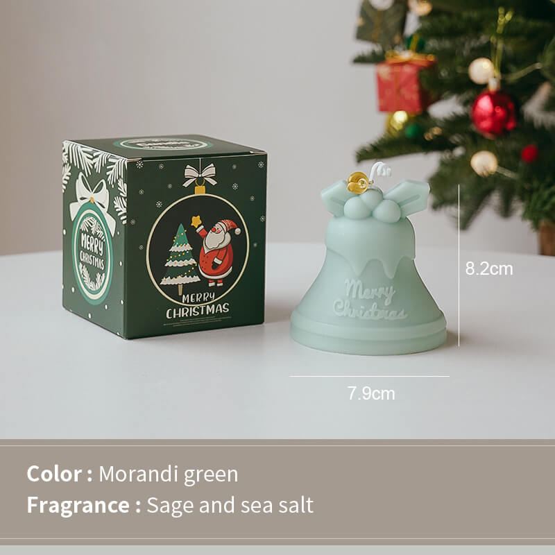 Bougies de Noël à clochettes