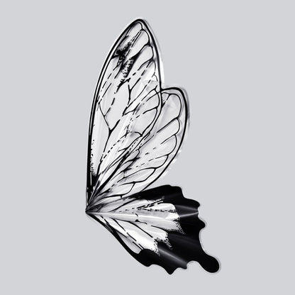 Papier cadeau en forme de papillon, paquet de 20 feuilles