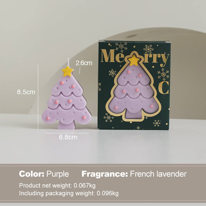 Christmas Tree Shape Scented Candle