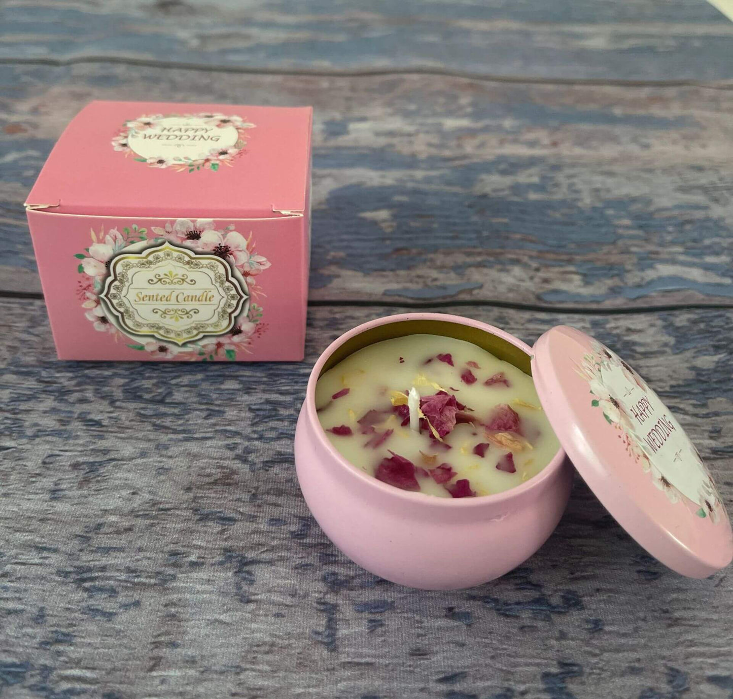 Luxury Vintage Tin Scented Candle