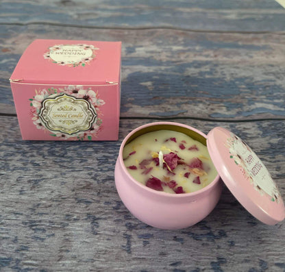 Luxury Vintage Tin Scented Candle