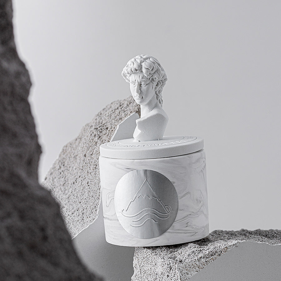 Meditation Plaster Scented Candle