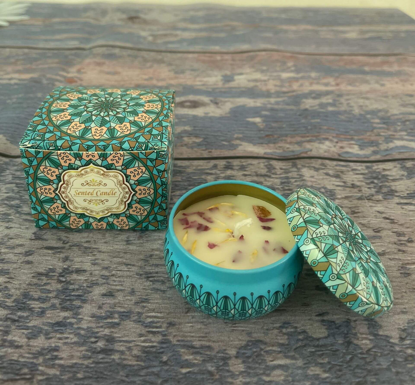 Luxury Vintage Tin Scented Candle