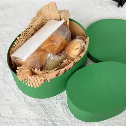 Green Oval Gift Box